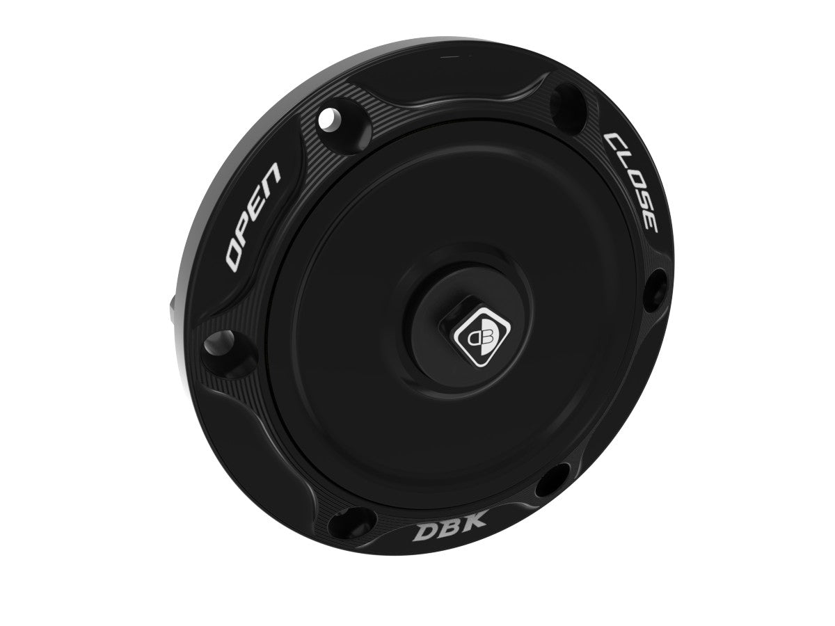 Ducabike DBK Aprilia Quick Release Fuel Tank Cap - Black / Black