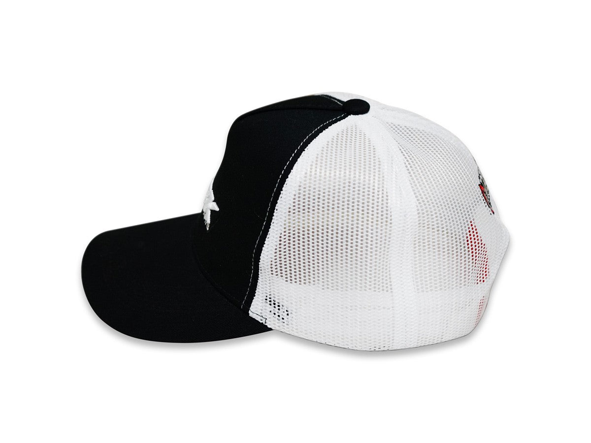 CAP01 - TRUCKER CAP DBK