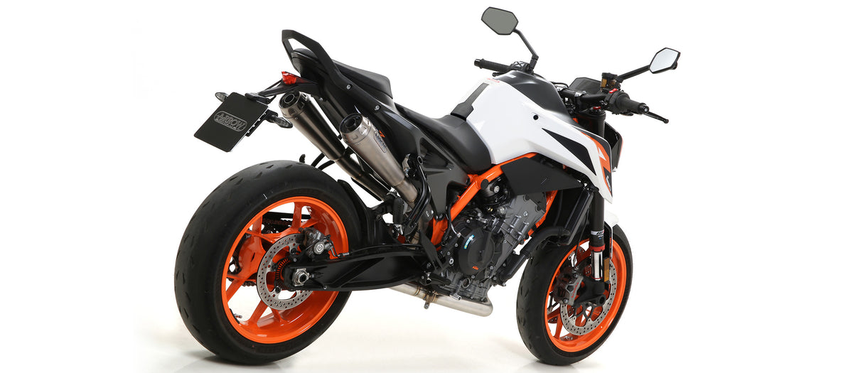 Arrow Full System With Pro-Race Titanium Double Slip Ons