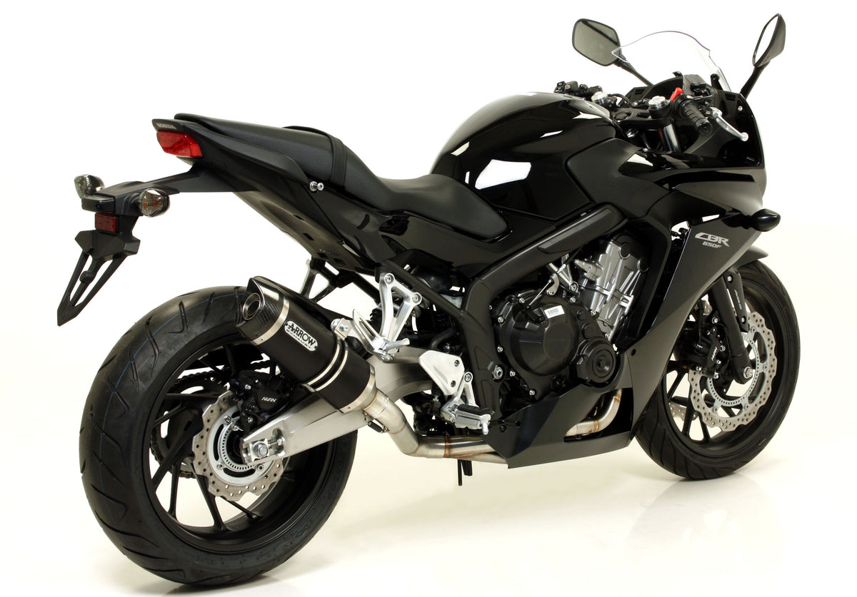 Arrow Street Thunder Aluminium Dark" Slip On With Carbon End Cap"