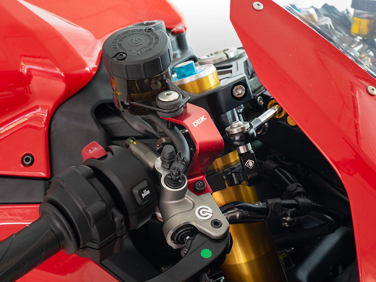 STA26 - PANIGALE V2 MY25 RACING BRAKE FLUID RESERVOIR BRACKET