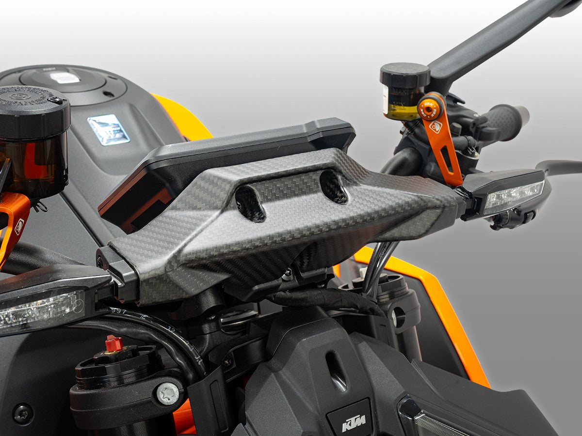 CRB213O KTM 1390 Super Duke Turn Signal Support Cover Matt Carbon