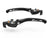 LE18 - MV AGUSTA BRAKE / CLUTCH ADJUSTABLE LEVERS  ECO GP 1