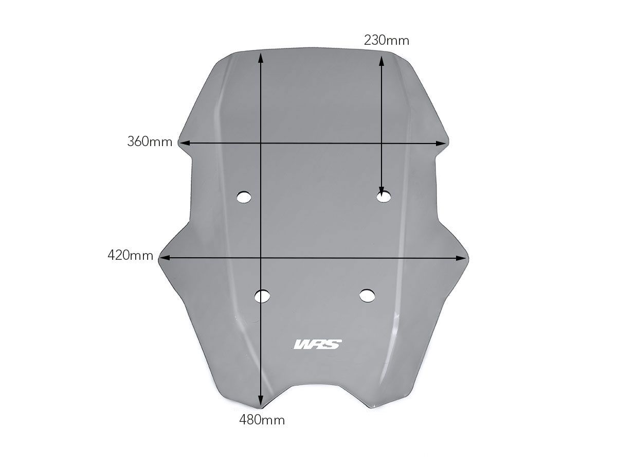 WRS TOURING WINDSCREEN BMW C 400 X 2018-2024