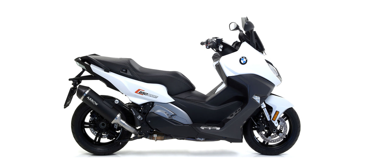 Race-Tech Aluminium Dark" Slip On With Carbon End Cap"
