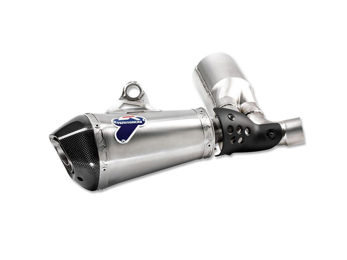 053TRB Titanium Racing Silencer Termignoni Ducati Scrambler 800 Monster 797 Euro 5