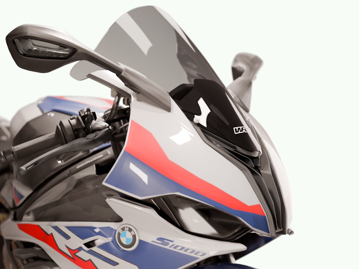 WRS RACE HIGH WINDSCREEN BMW S 1000 RR 2019-2025 / M 1000 RR 2020-2022