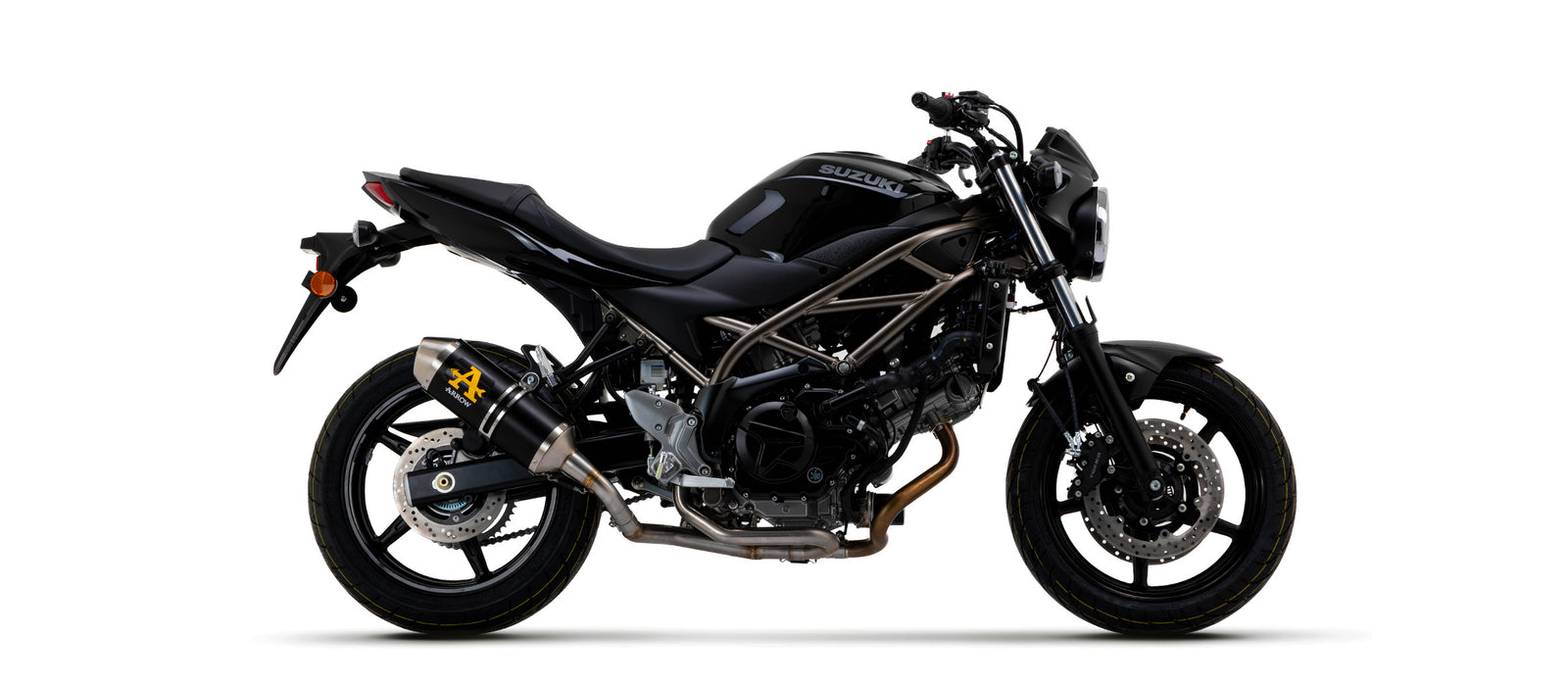Arrow Race-Tech Aluminium Dark" Slip On With Carbon End Cap"