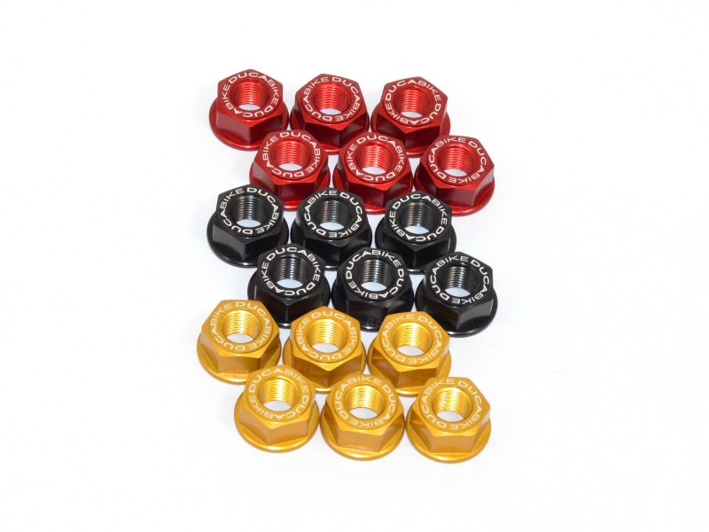 6DSB01 - NUTS SET REAR SPROCKET CARRIER