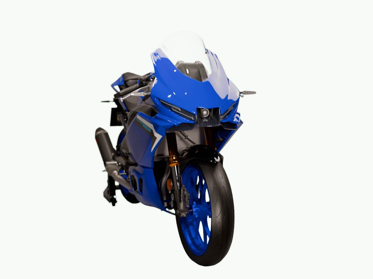 WRS Race High Windscreen Yamaha R3 2019-2026 - CLEAR