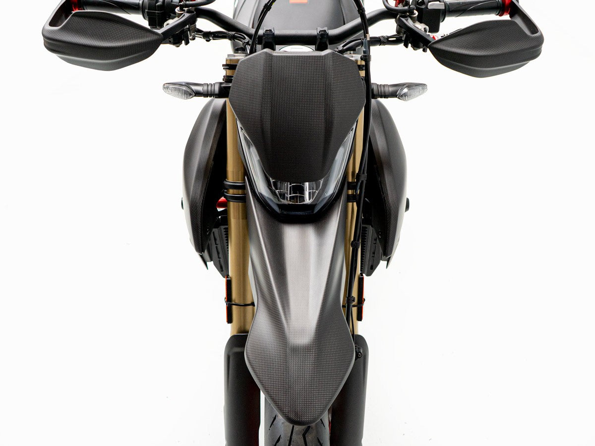CRB149O - HM 698 MONO MATT CARBON FRONT FENDER