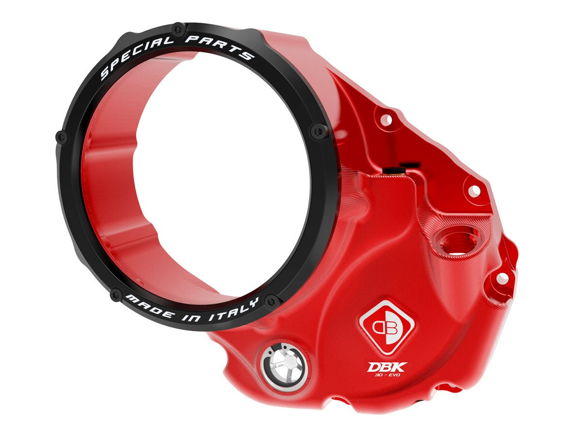 Ducabike DBK CCDV10 M937 3D-EVO Clear Clutch Cover Oil Bath