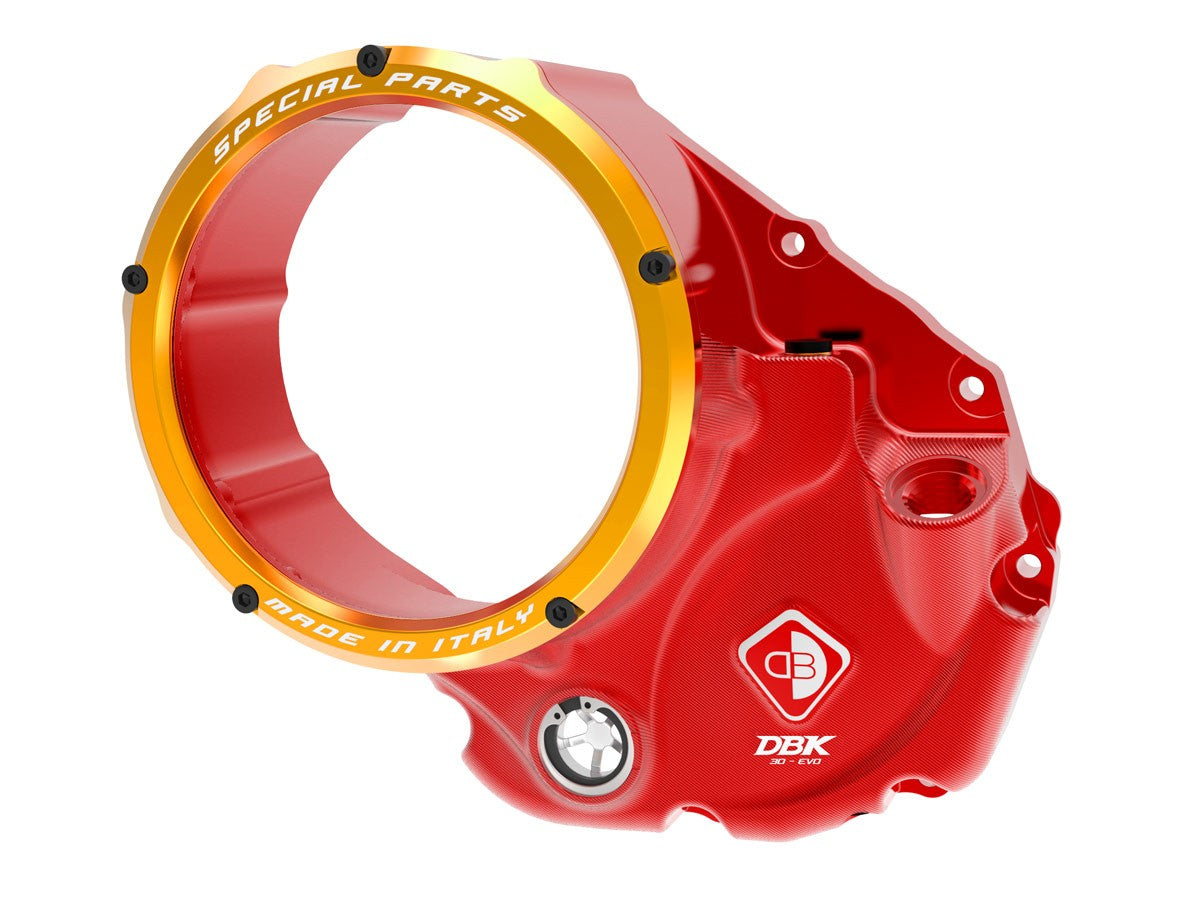 Ducabike DBK CCDV10 M937 3D-EVO Clear Clutch Cover Oil Bath