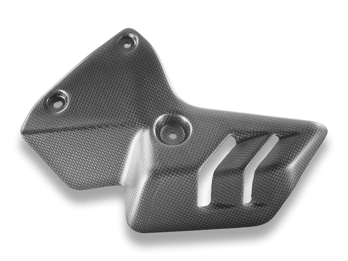 Ducabike DBK XDiavel V4 Left Exhaust Heat Shield Matte Carbon