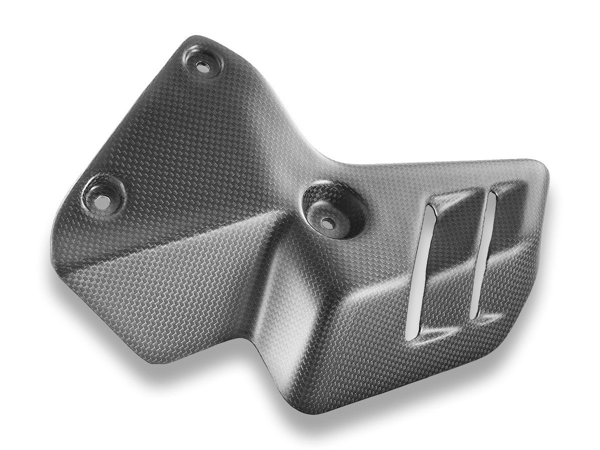 Ducabike DBK XDiavel V4 Left Exhaust Heat Shield Matte Carbon