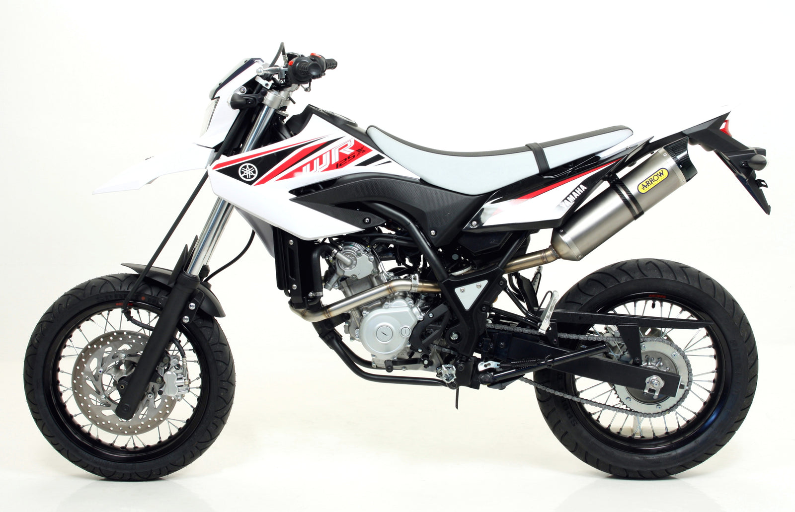 Arrow Full System With Thunder Aluminium Slip On With Carbon Fiber End Cap