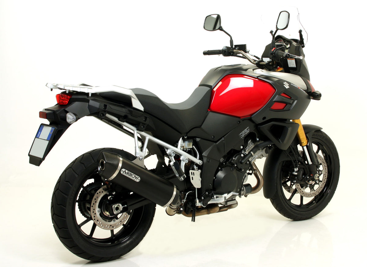 Arrow Maxi Race-Tech Aluminium Dark" Slip On With Carbon End Cap"