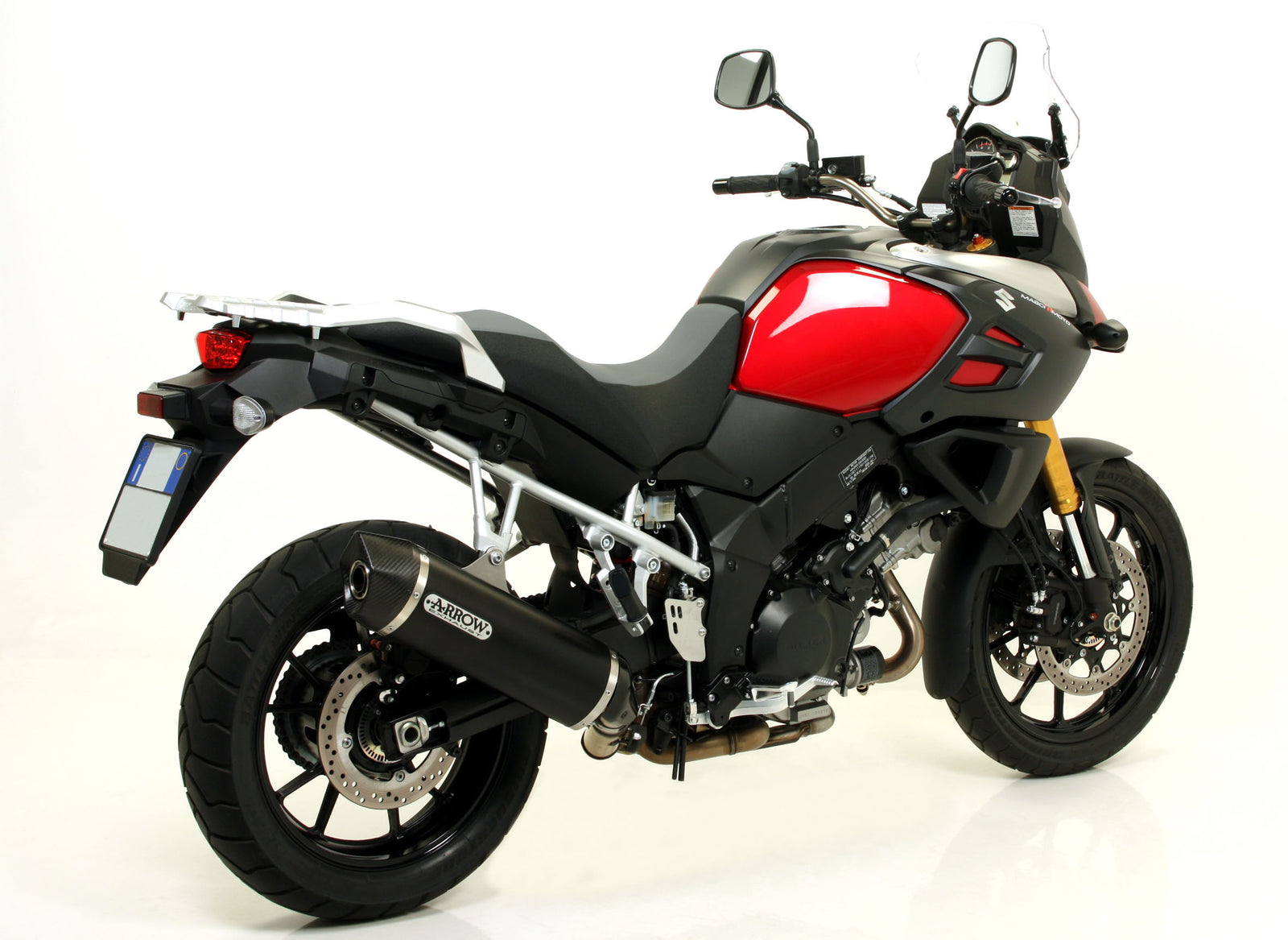 Arrow Maxi Race-Tech Aluminium Dark" Slip On With Carbon End Cap"
