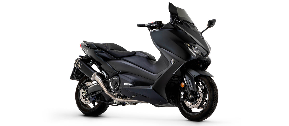 Arrow Full System With Indy Race Titanium Dark" Slip On"