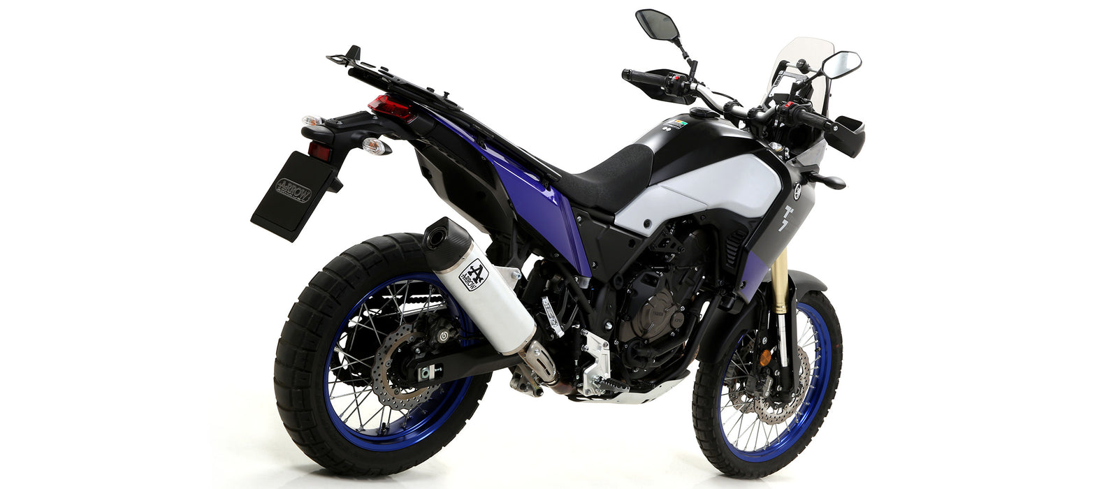 Arrow Indy-Race Aluminium Slip On With Carbon End Cap
