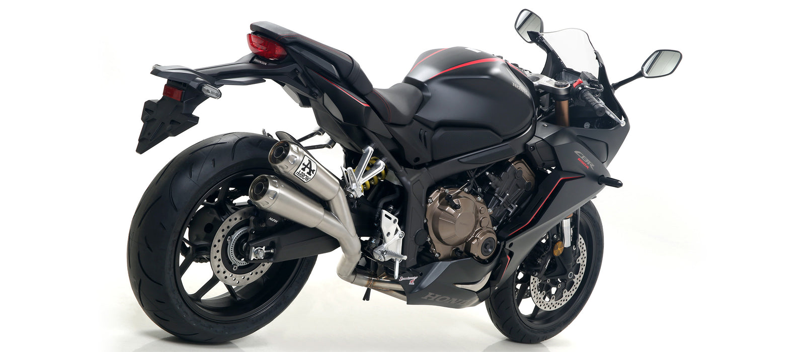 Arrow Full System With Pro-Race Double Slip Ons