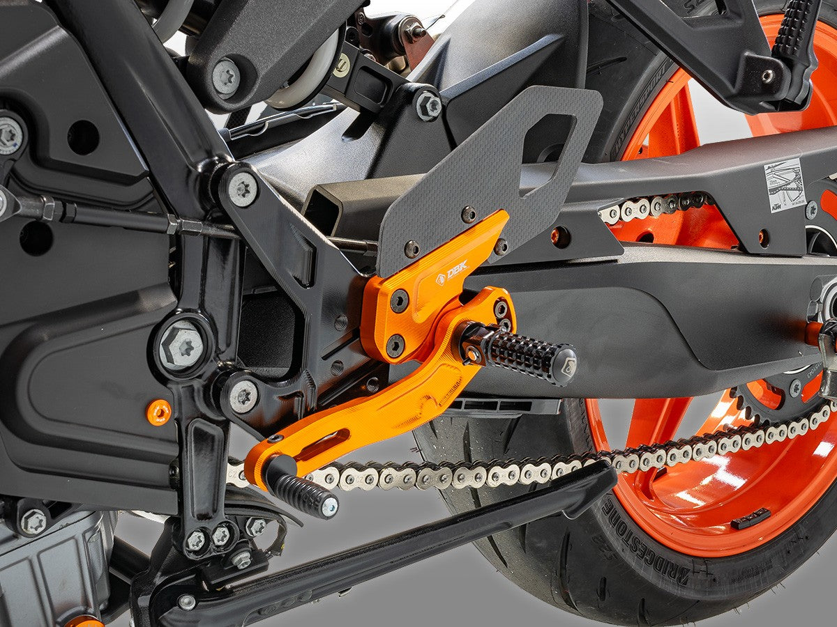PRKTM01 - KTM 990 DUKE ADJUSTABLE PILOT REARSETS KIT