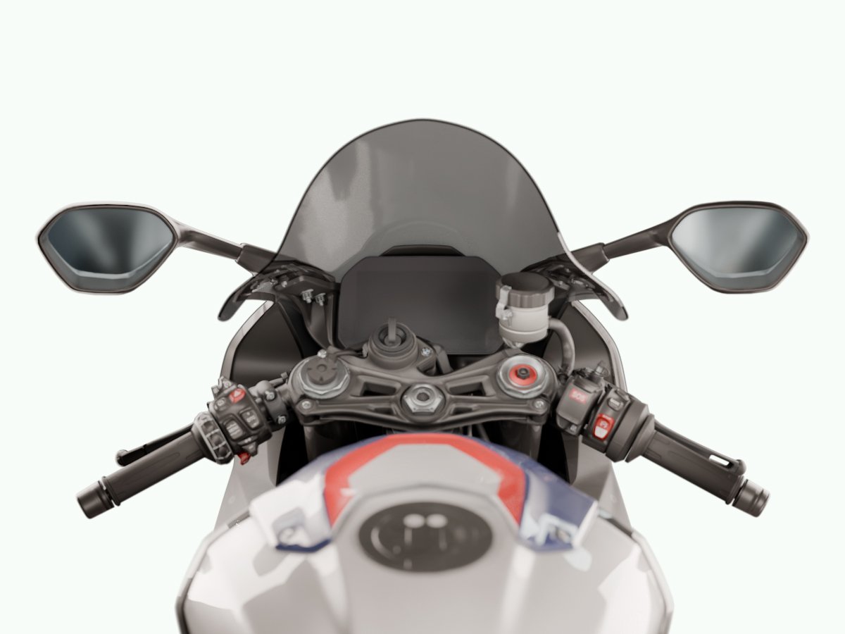 WRS RACE HIGH WINDSCREEN BMW S 1000 RR 2019-2025 / M 1000 RR 2020-2022