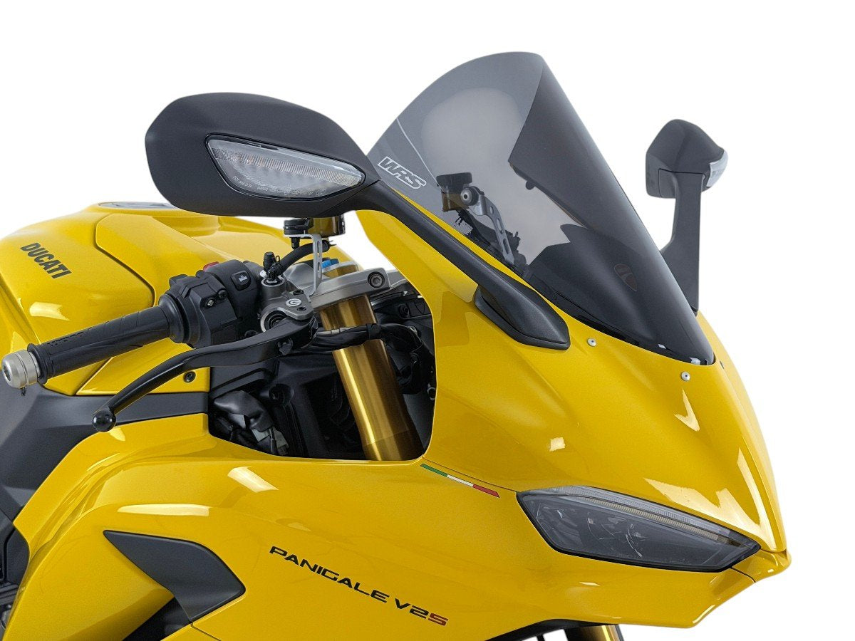 WRS Race Windscreen +20mm Ducati Panigale V2 / S 2025-2026 - DARK SMOKE