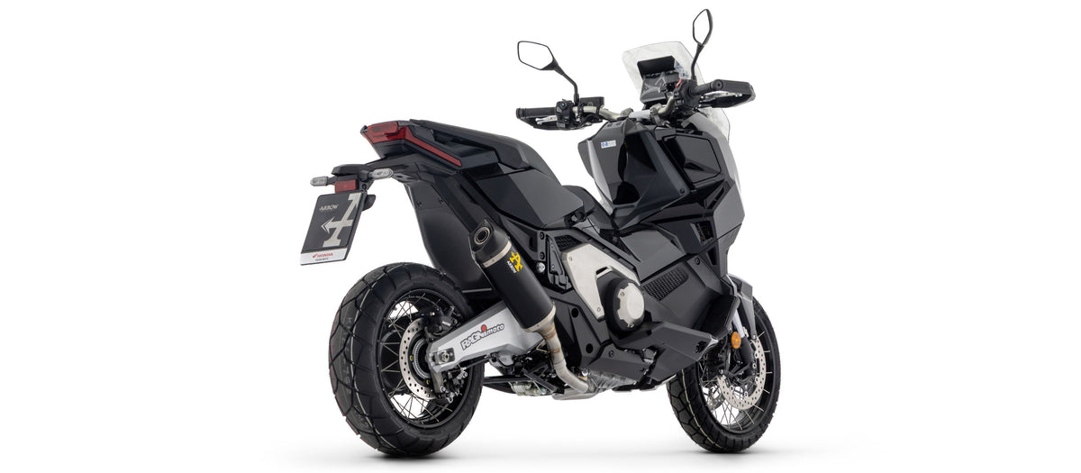 Full System With Race-Tech Aluminium Dark" Slip On - Short Version"