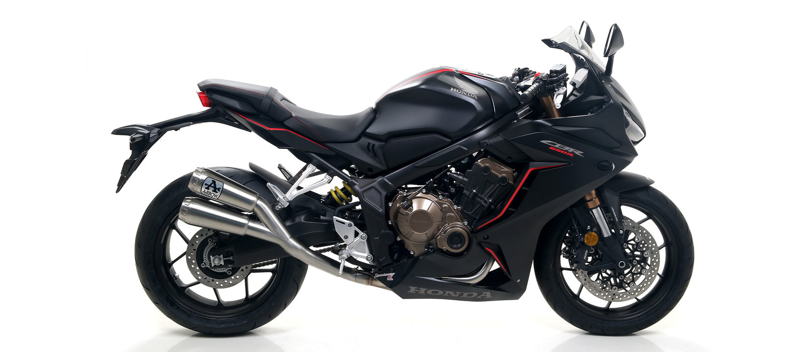Arrow Full System With Pro-Race Double Slip Ons