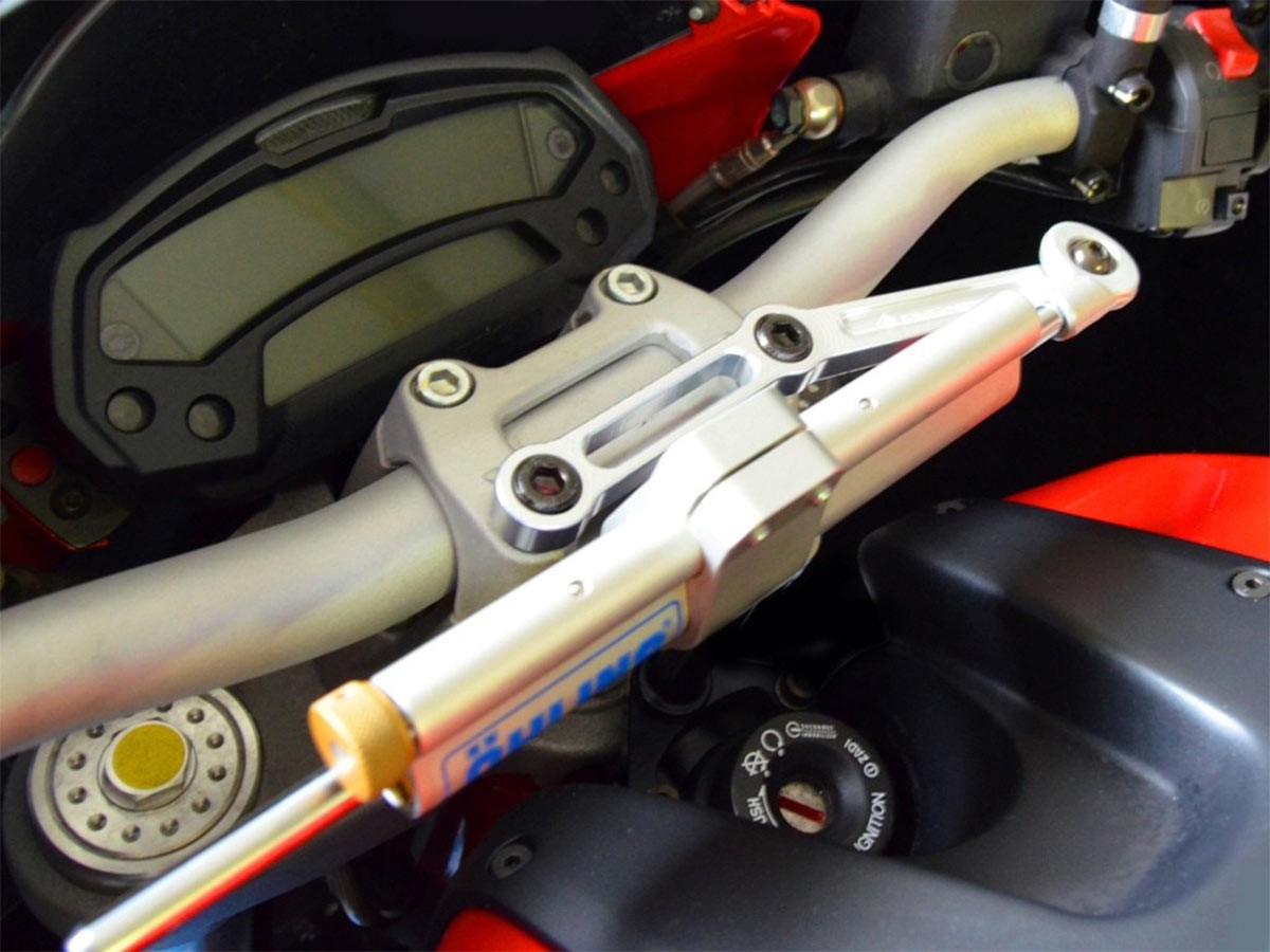 SAS06 - KIT MOUNT STEERING DAMPER M796 / 1100 EVO