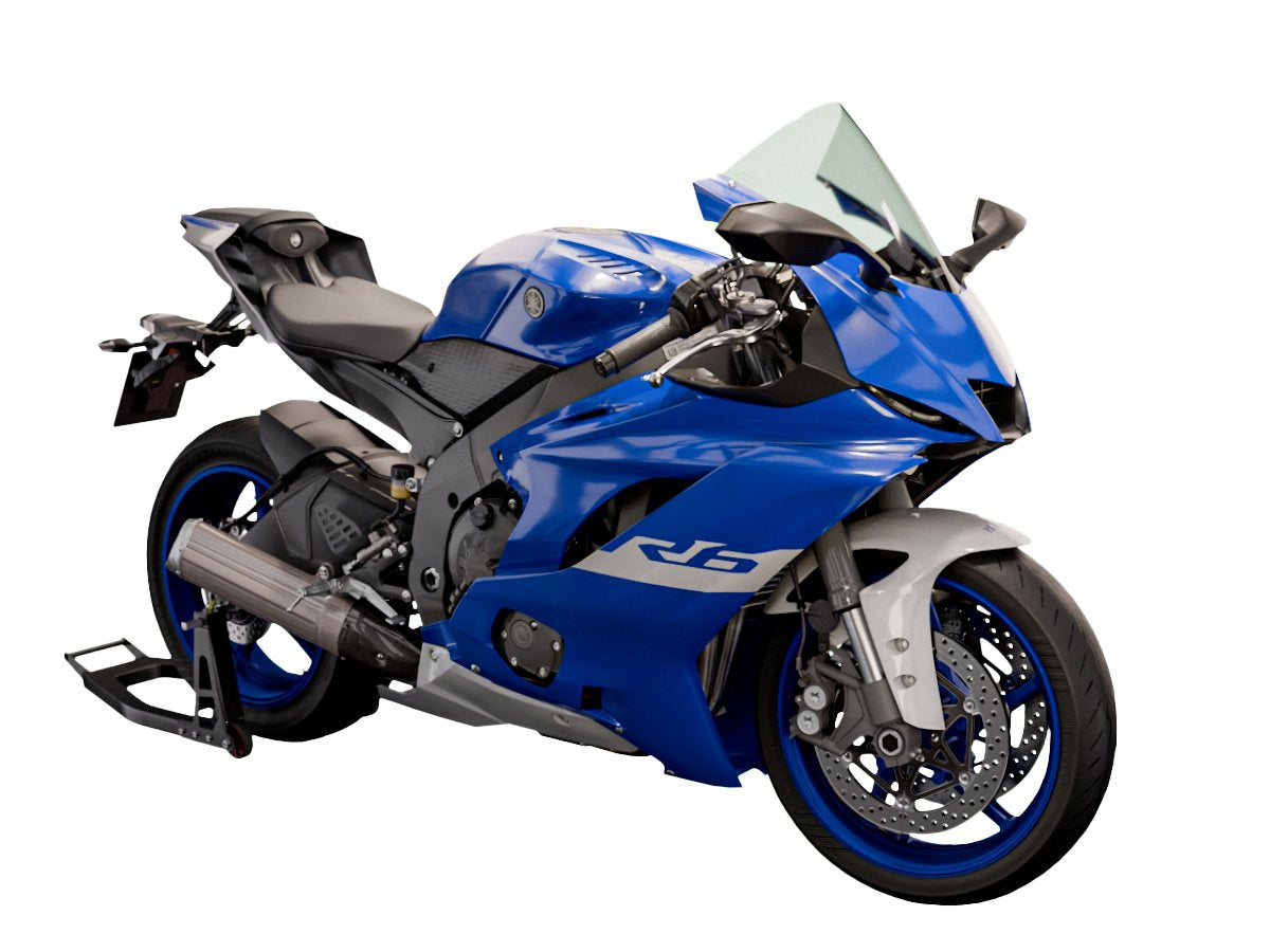 WRS Race High Windscreen Yamaha R6 2017-2026 / R7 2021-2026 - LIGHT SMOKE