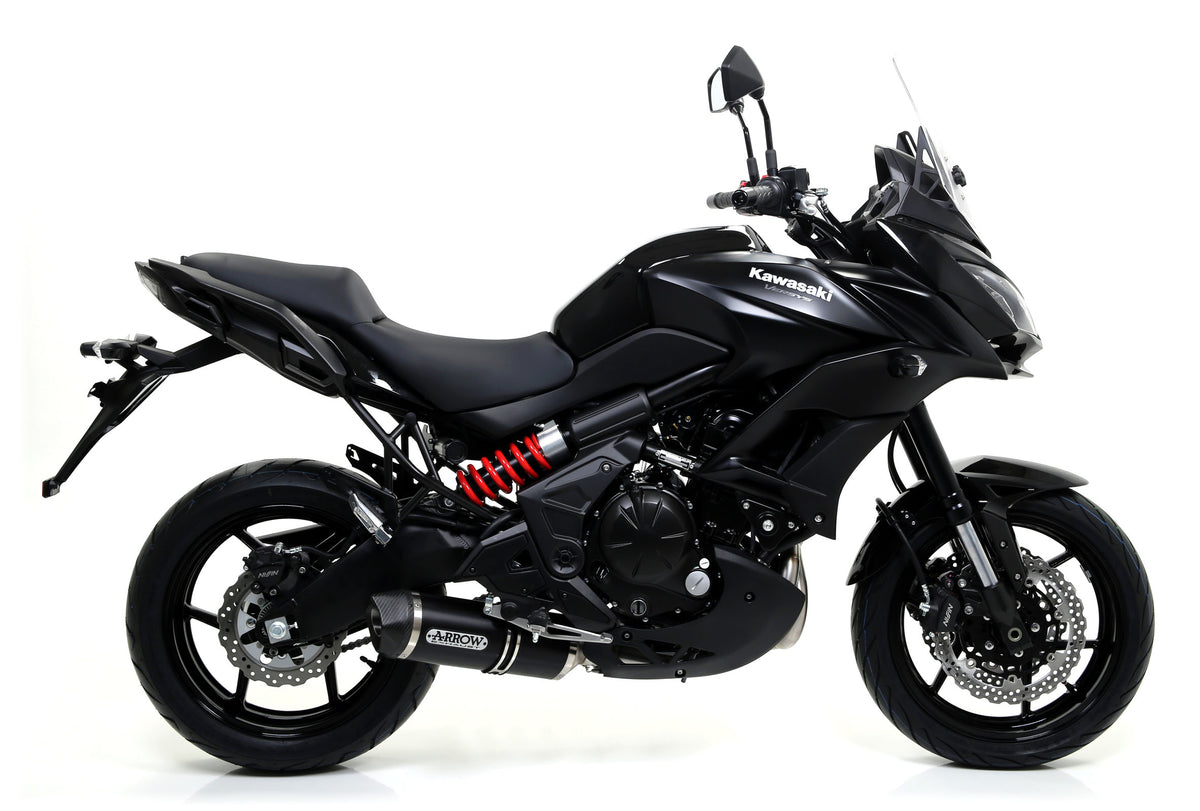 Arrow Race-Tech Aluminium Dark" Slip On With Carbon End Cap"