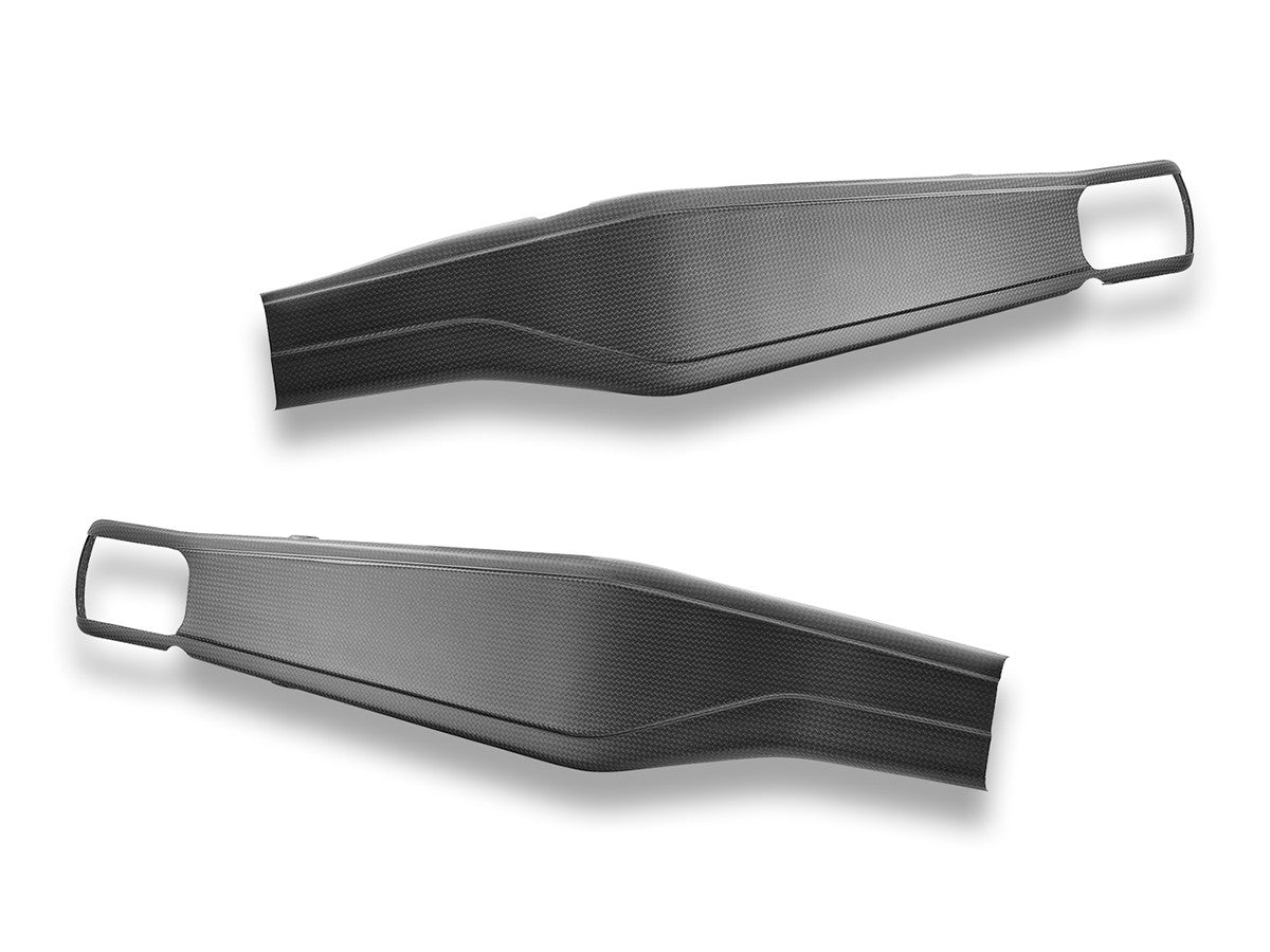 CRB171O HM 698 Mono Matt Carbon Swingarm Protection Covers