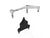 SAS21 - KIT MOUNT STEERING DAMPER