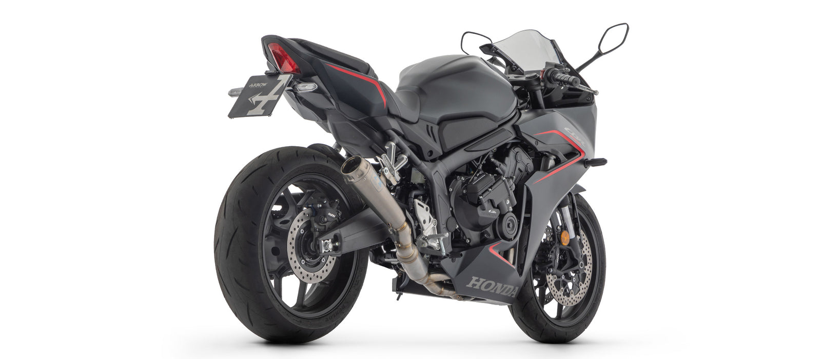 Arrow Full System With Pro-Race Titanium Slip On