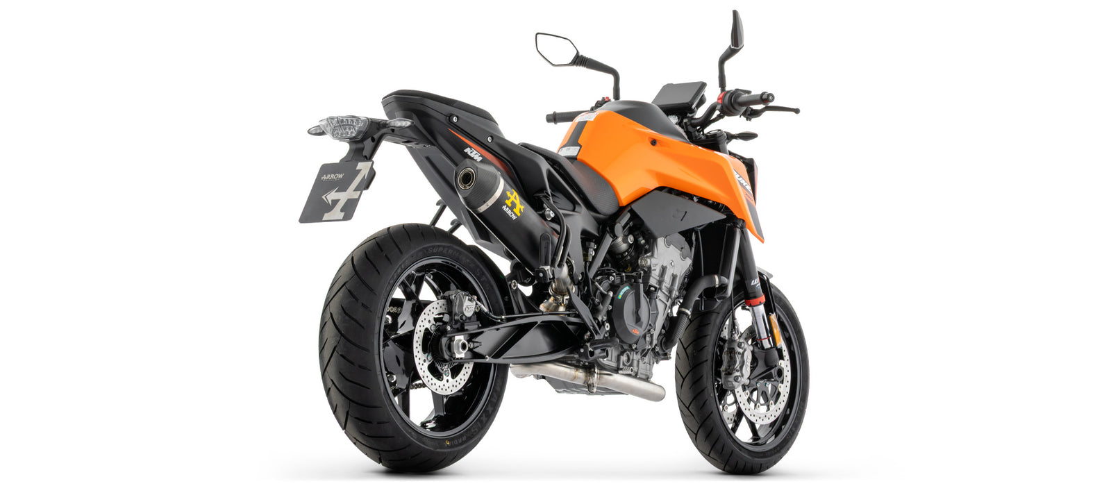 Arrow Full System With Race-Tech Aluminium Dark" Slip On"