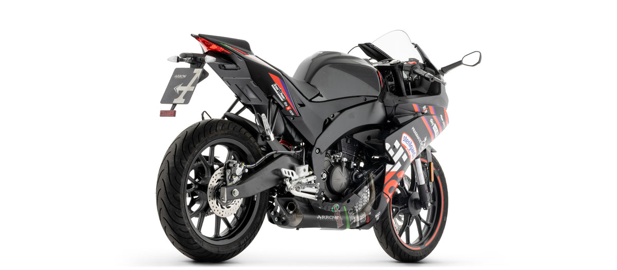 Arrow Full System With Thunder Aluminium Dark" Slip On"