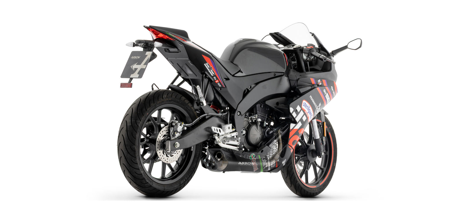 Arrow Full System With Thunder Aluminium Dark" Slip On"