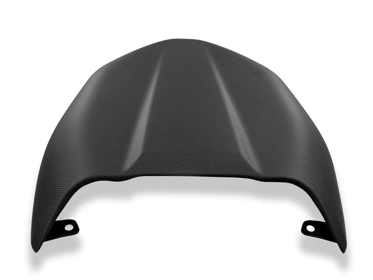 CRB74O - DIAVEL V4 MATT CARBON PASSENGER SEAT COVER
