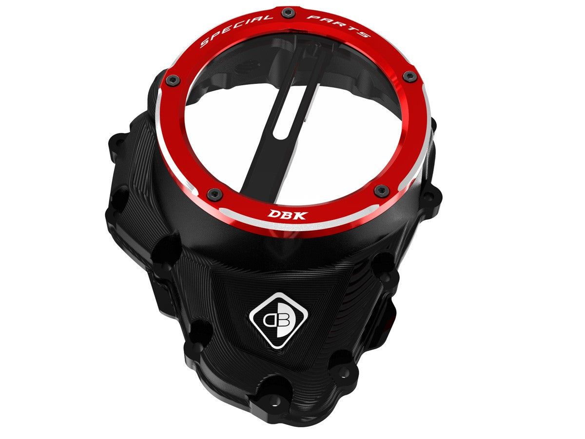 CCDV11 - TRIUMPH CLEAR CLUTCH COVER OIL BATH 3D-EVO