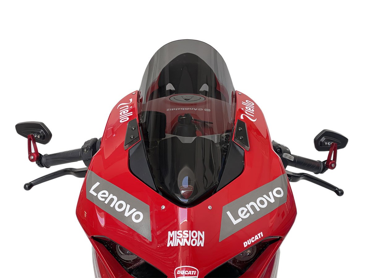 WRS RACE HIGH WINDSCREEN DUCATI PANIGALE V4 - S 2018-2019 / PANIGALE V2 2020-2024
