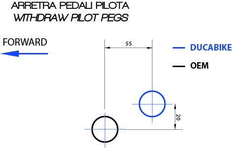 PAP03D - BACKWARDS KIT REARSET XDIAVEL