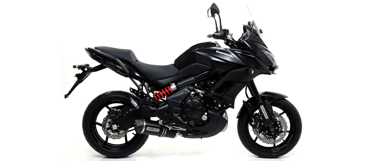 Arrow Race-Tech Aluminium Dark" Slip On With Carbon End Cap"