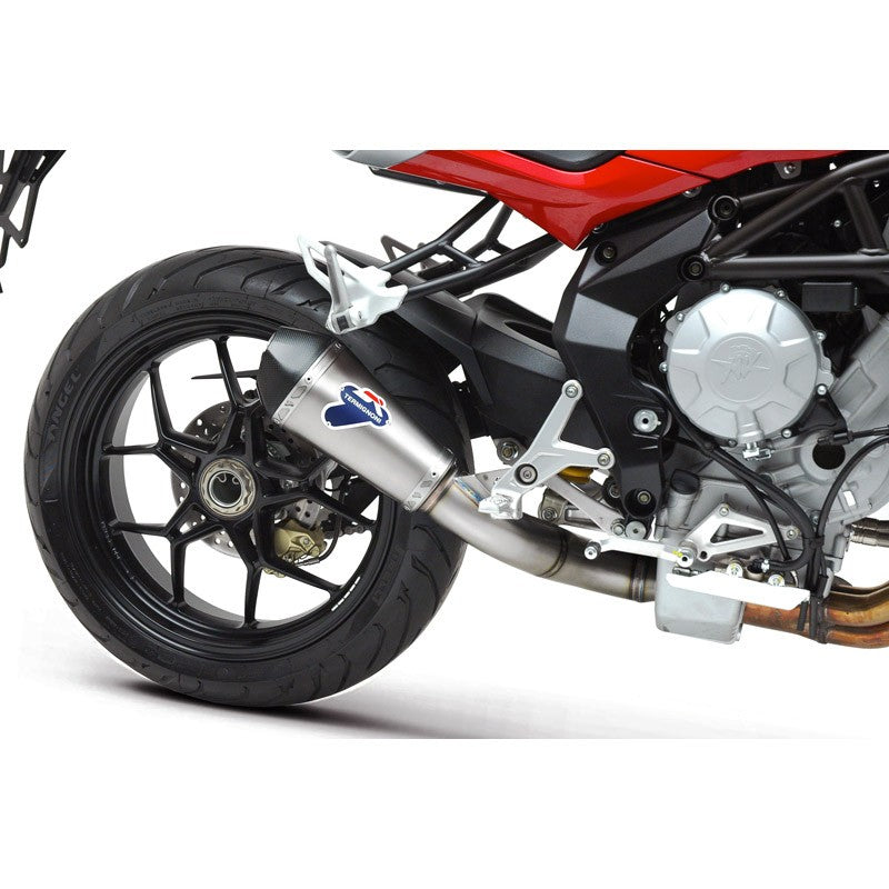MV09080TV Termignoni Slip On Inox Homologated Brutale
