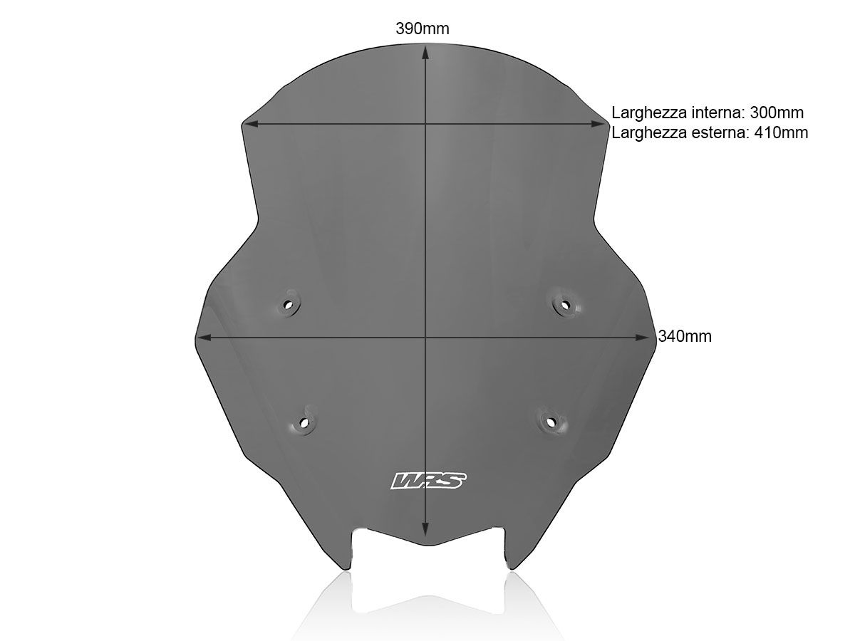 WRS TOURING WINDSCREEN KAWASAKI Z 1000 SX / NINJA 1000 SX 2017-2025