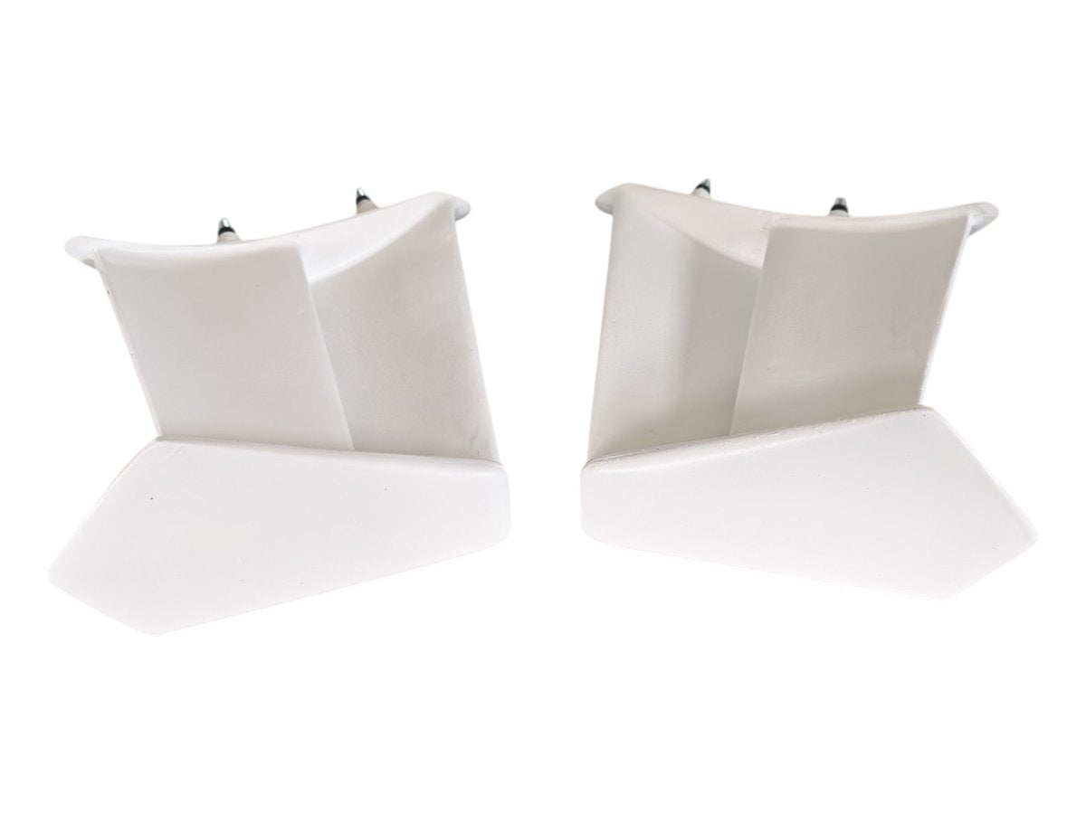 WRS Fiberglass Winglets Ducati Panigale V4 / S 2025-2026 - RAW WHITE