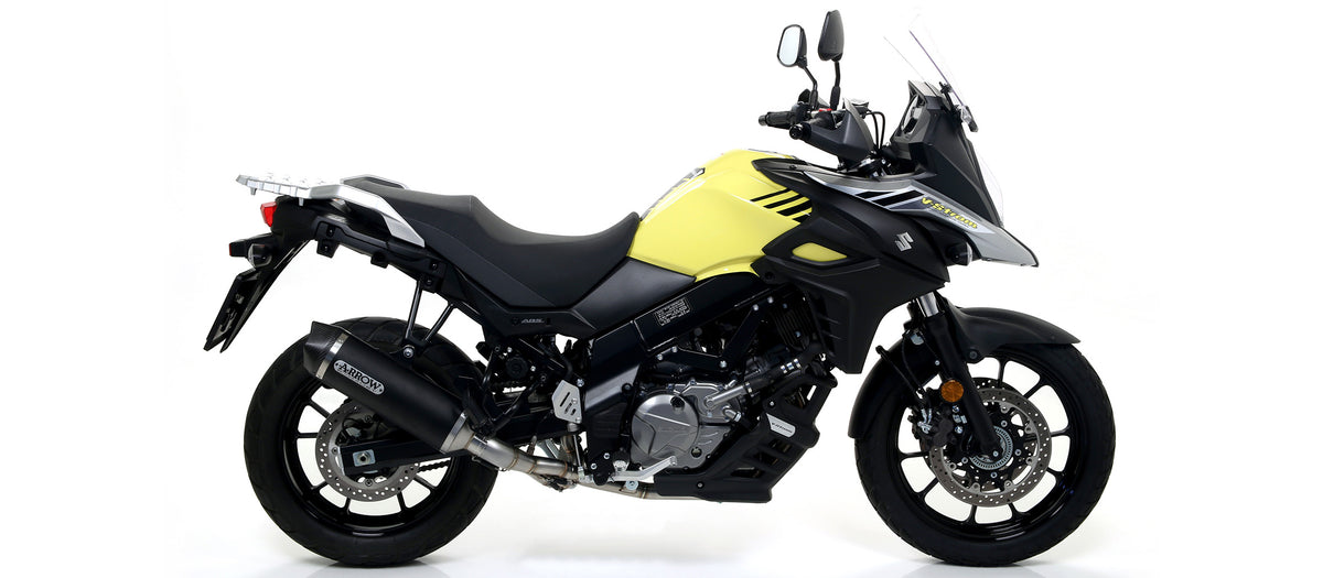 Arrow Race-Tech Aluminium Dark" Slip On With Carbon End Cap"